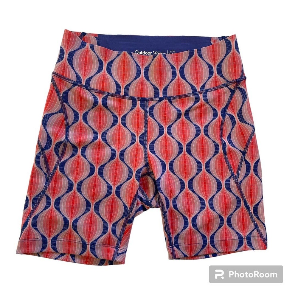 Outdoor Voices Women's Core 7” Short Athletic Biker Shorts Size Small TechSweat - Picture 2 of 6